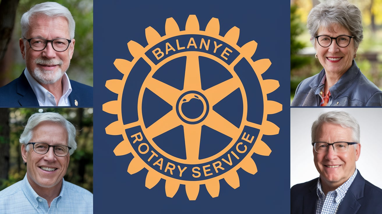 Ballantyne Rotary Club Service Above Self Award