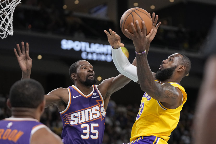 Phoenix Suns vs Lakers Match Player Stats