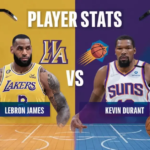 Phoenix Suns vs Lakers Match Player Stats