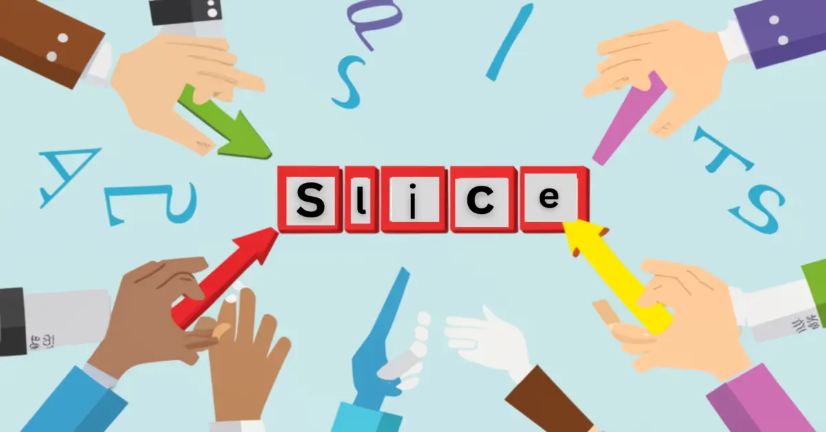 4 Letter Word with the Following Letters Slicer