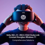 Unity 2022.3 Oculus Link Constant Hourglass Windows 11