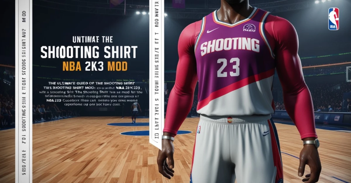 shooting shirt nba 2k23 mod